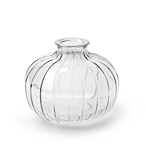 <h4>Glass Ball vase Nela d10*9cm</h4>