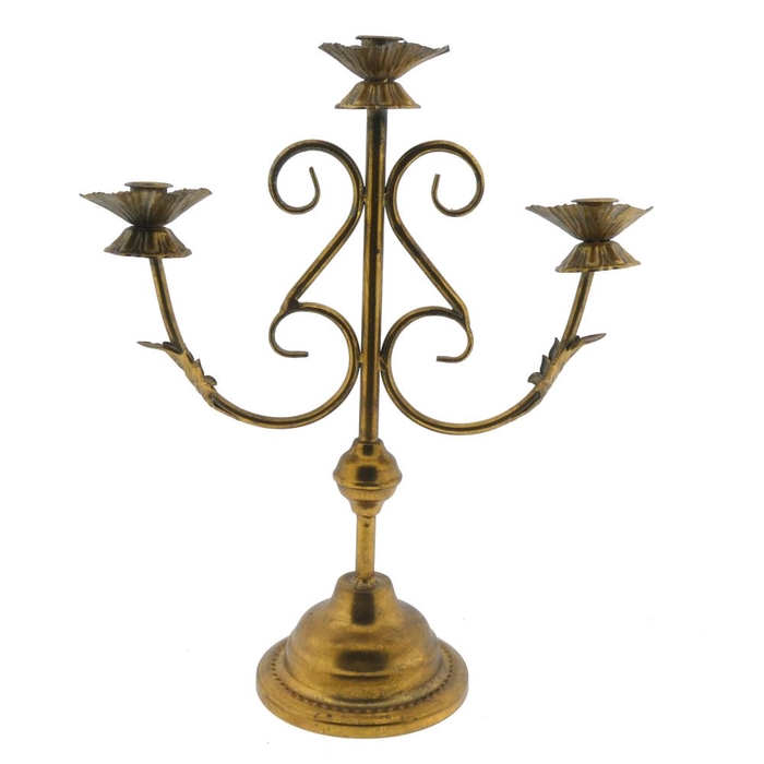 <h4>Candleholder 36x43 Ant. Copper</h4>