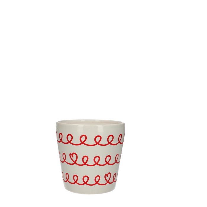 <h4>Keramiek Liefde Curly d10.5*9.5cm</h4>