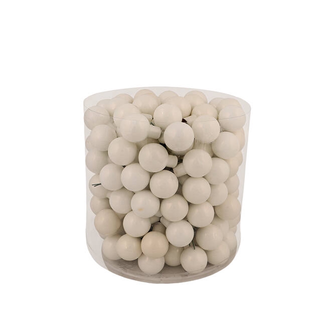 <h4>Glasbal 20mm op dr. pearl wit 144/koker</h4>