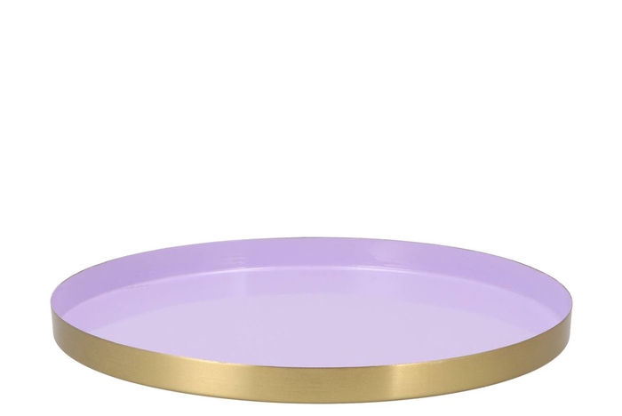 <h4>Marrakech k lila plate 33x2cm</h4>