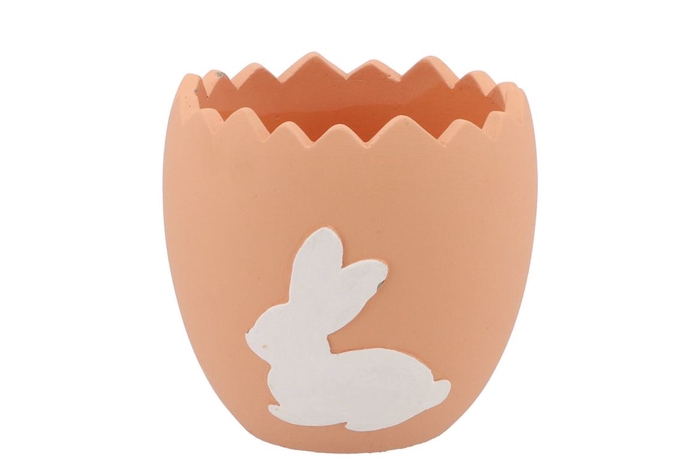 <h4>Easter Rabbit Pot Orange 14,5x14,5x14cm</h4>