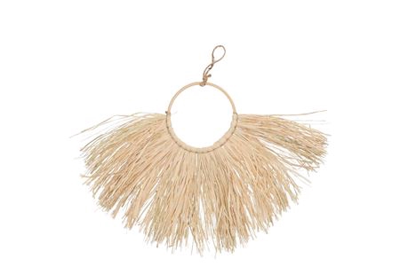 <h4>Boho Hanger Straw Naturel 60x37cm</h4>
