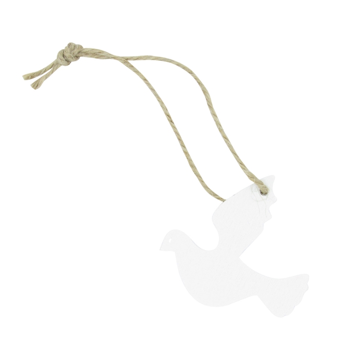 <h4>Bruiloft Hanger Duif 5cm X24</h4>