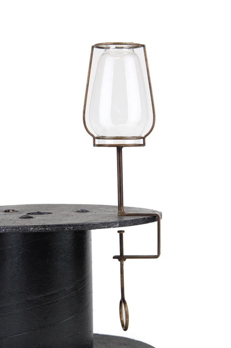 <h4>Candle Hldr Mtl 42cm B/g 95799</h4>