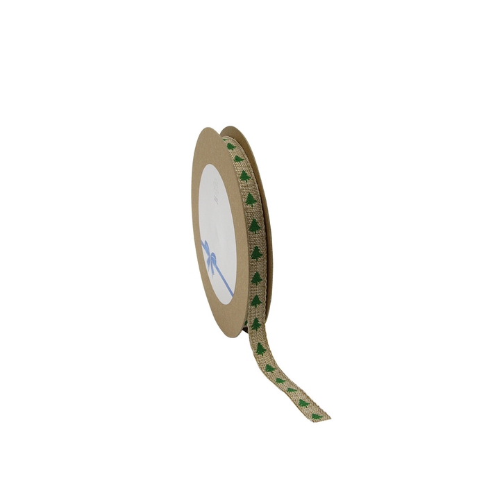 <h4>Christmas Ribbon pine tree 10mm 15m</h4>