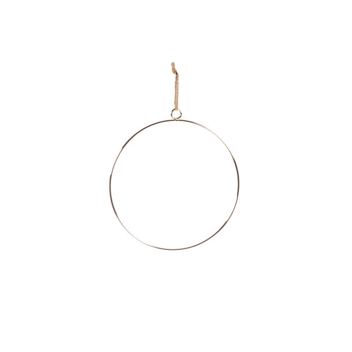 <h4>Ring 20cm metal small SB gold</h4>