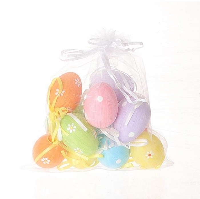 <h4>Easter Deco hanging egg 6cm x12</h4>