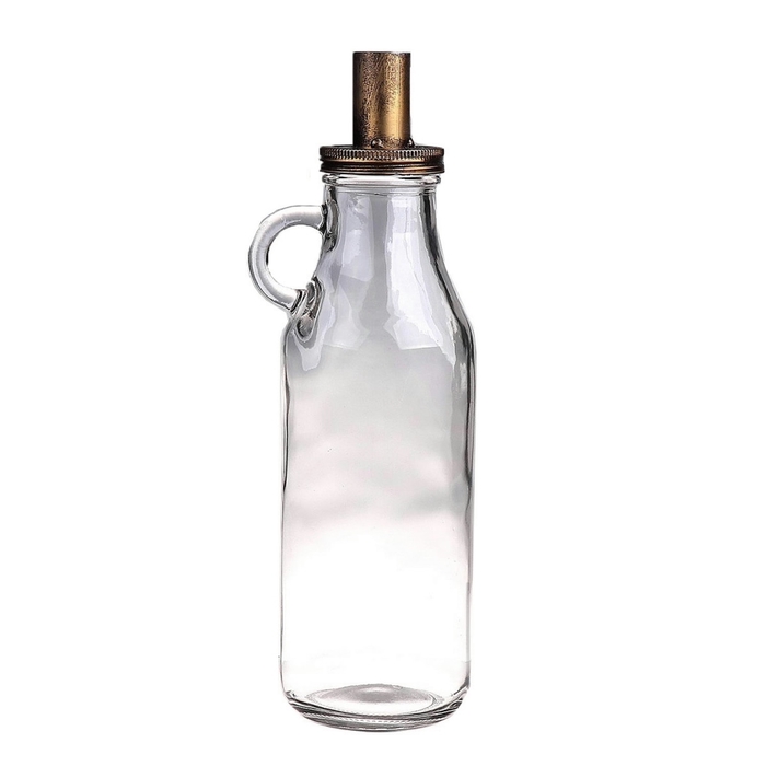 <h4>Glass Candel holder d05/8.5*29cm</h4>
