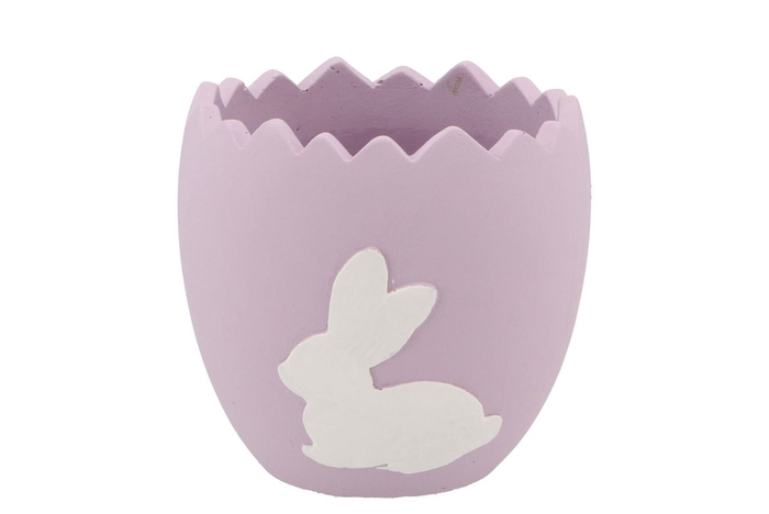 <h4>Easter Rabbit Pot Lila 14,5x14,5x14cm</h4>