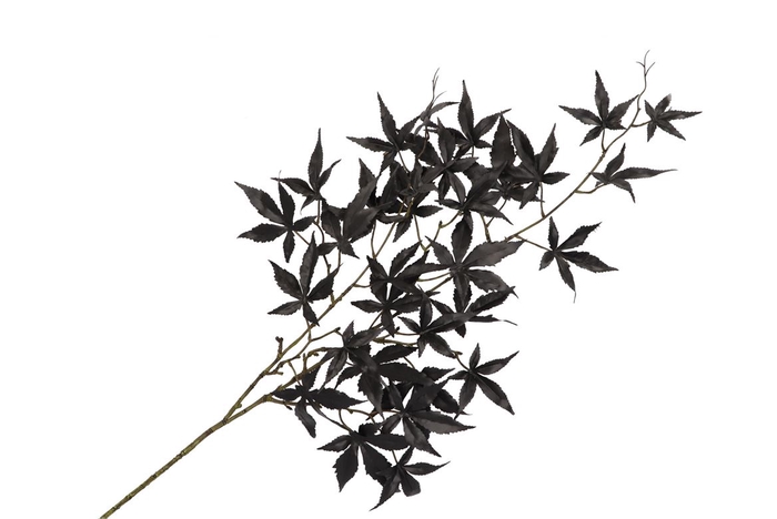 <h4>Silk Maple Leaves Black 108cm</h4>