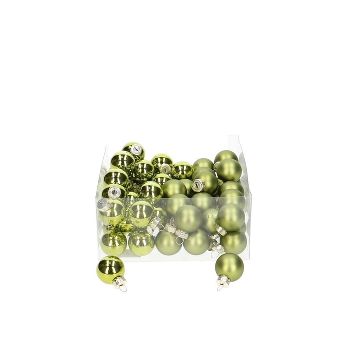 <h4>Kerstbal Bal  25mm combi x72</h4>