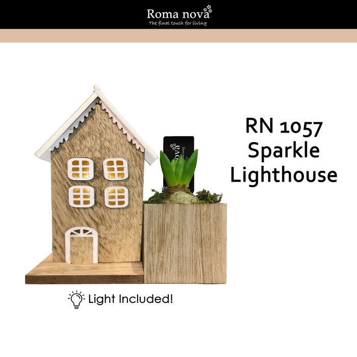 <h4>arr4 Hyacint RN1057 - Hout Sparkle Lighthouse</h4>