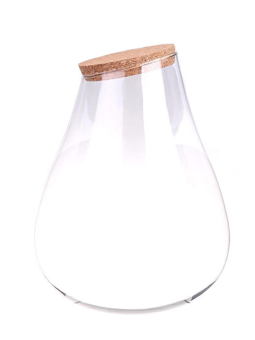 <h4>DF01-663270300 - Terrarium Rome d24xh29.5 + cork</h4>