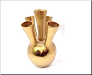 <h4>Alu Vase Gold O  38cm 40970</h4>