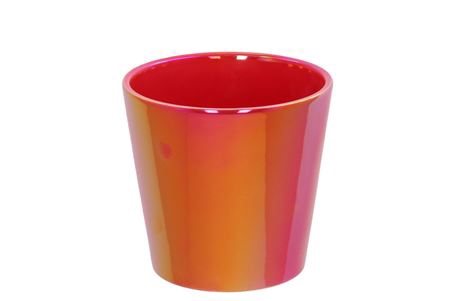<h4>Daira Pearl Cerise Pot 13x12cm</h4>