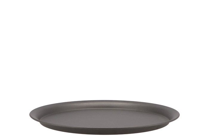<h4>Tosca plate zwart 35cm</h4>