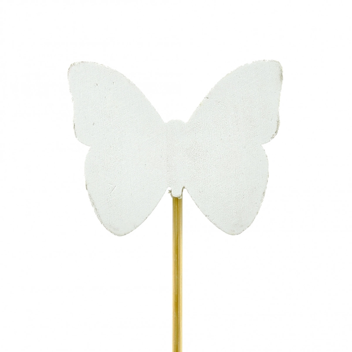 <h4>Bijsteker 20cm Vlinder 8cm</h4>