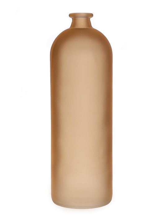 <h4>DF664131200 - Bottle Jules d5/13.5xh41 taupe frosted</h4>
