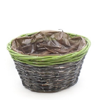 <h4>Baskets Green pot d25*12cm</h4>