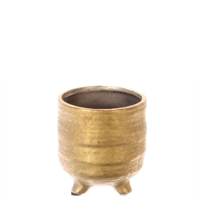 <h4>Keramiek Brushed pot/voet d11.5*11.5cm</h4>