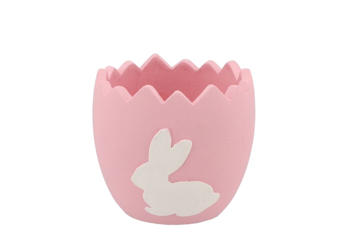 <h4>Easter Rabbit Pot Pink 11x11x10,5cm</h4>