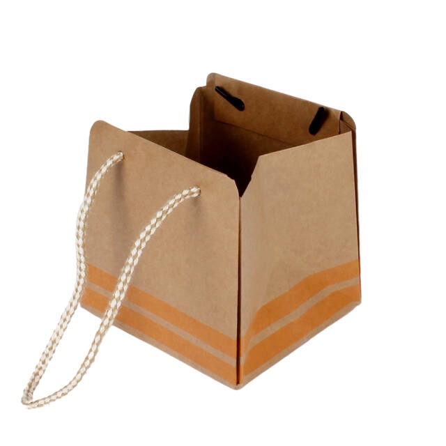 <h4>Bag Sporty carton 12,5x11,5xH12,5cm orange</h4>