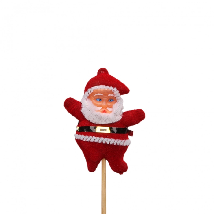 <h4>Christmas sticks 10cm Santa Claus 5cm</h4>