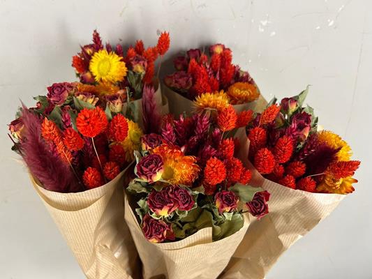 <h4>Df bouquet 50cm dutch bord/rd</h4>