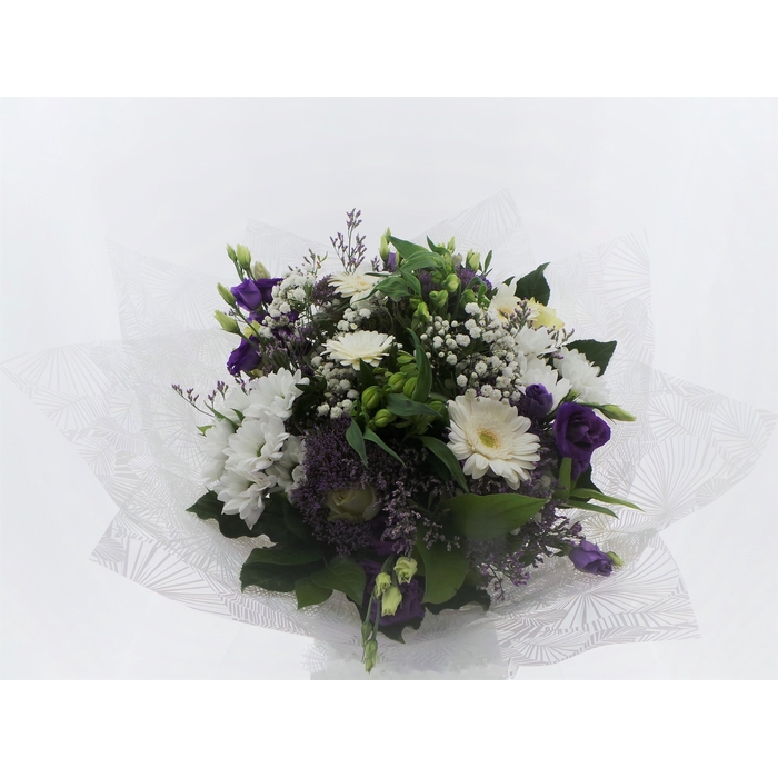 <h4>Bouquet Large White / Blue</h4>