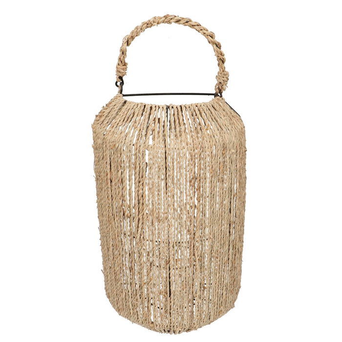 <h4>Lantaarn Zara Hanger+glas 24/13.5*40cm</h4>