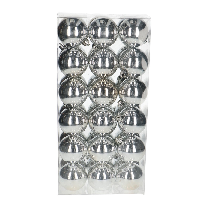 <h4>Kerstbal Bal kunststof  60mm x36</h4>