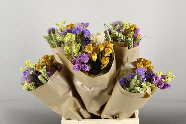 <h4>Df Bouquet 50cm Pastel Mil/yel</h4>