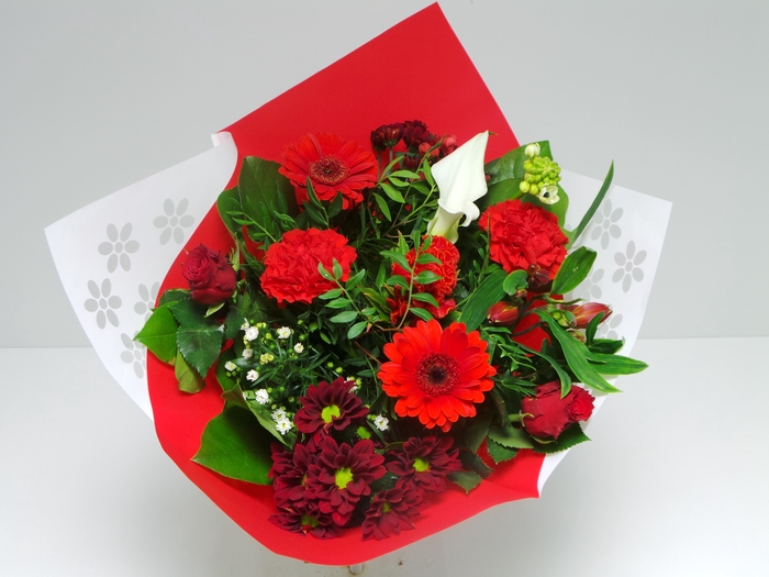 Bouquet Biedermeier Large Red