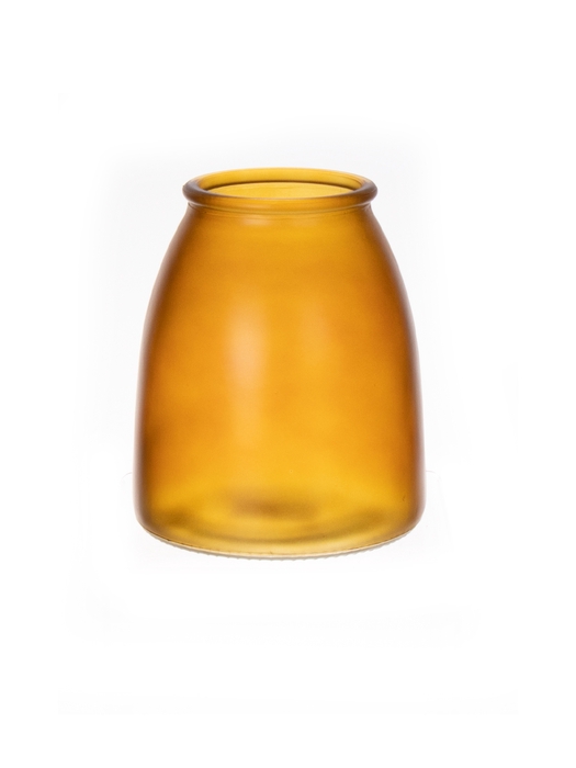 <h4>DF01-590090900 - Vase Amori d8.5/13xh15 amber</h4>