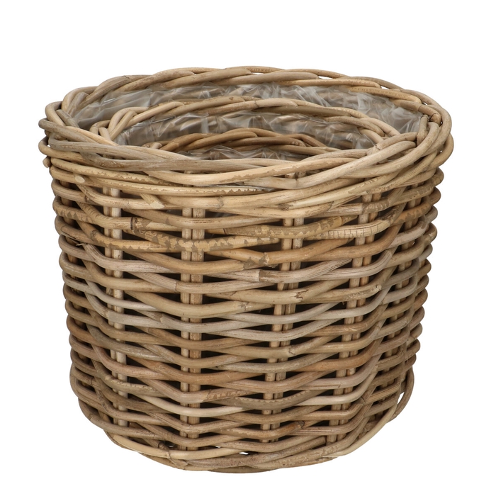 <h4>Basket sets Rattan pot S/3 d37*31cm</h4>