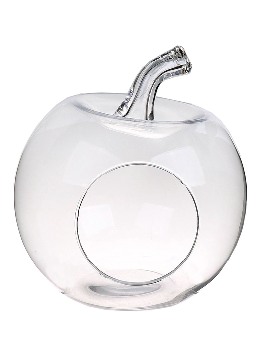 <h4>DF883696500 - Apple glass Felesa d24xh26cm clear</h4>