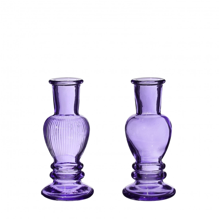 <h4>Glas Candle vaas d05.5*12cm ass.</h4>