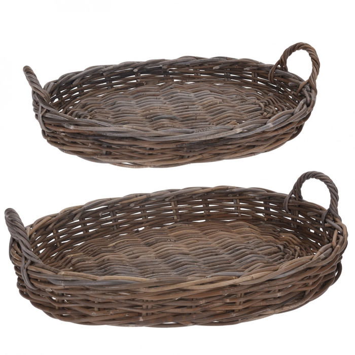 <h4>Basket sets Vera tray S/2 70*52*18cm</h4>