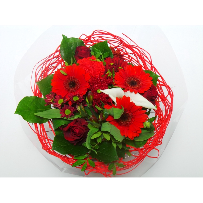 <h4>Bouquet Sisal Large Red</h4>