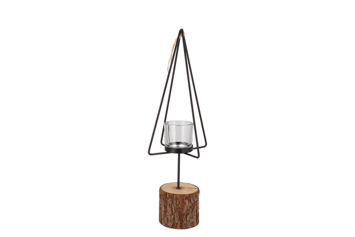 <h4>T-light Tree Stand 11x11x43cm</h4>