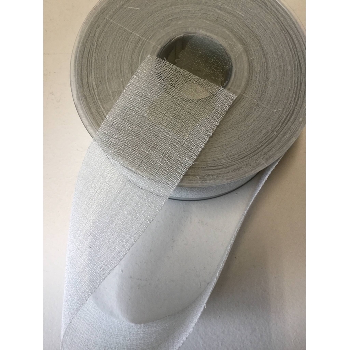 <h4>LINT DELICATE SILVER 25M 40MM</h4>