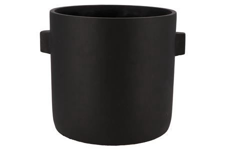 <h4>Concrete Ears Black Pot 32x28cm</h4>