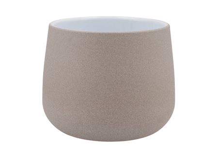 <h4>Berlijn Stone Taupe Pot 19x15cm</h4>