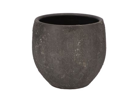 <h4>Bali Black Coal Pot 20x18cm</h4>
