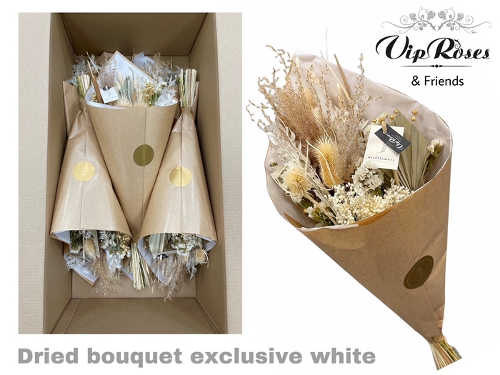 <h4>DRIED BOUQUET EXCLUSIVE WHITE</h4>
