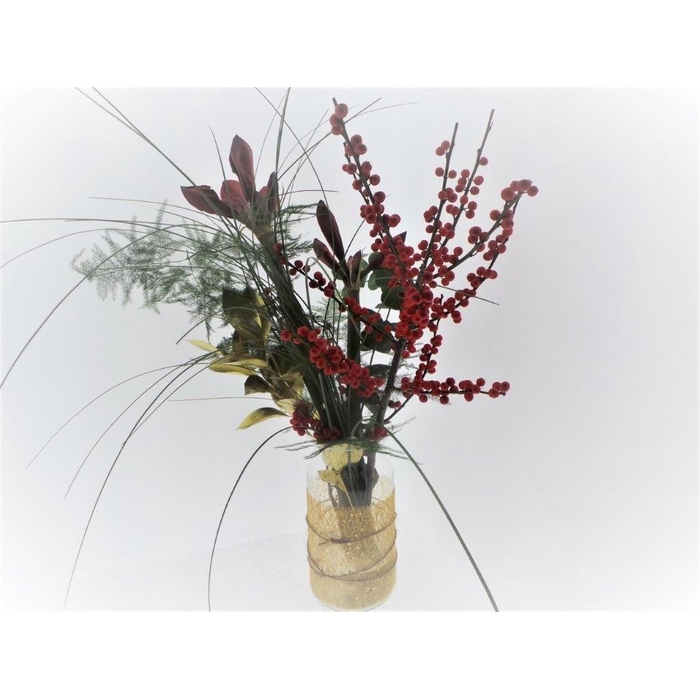 <h4>Bouquet Holly (with vase)</h4>