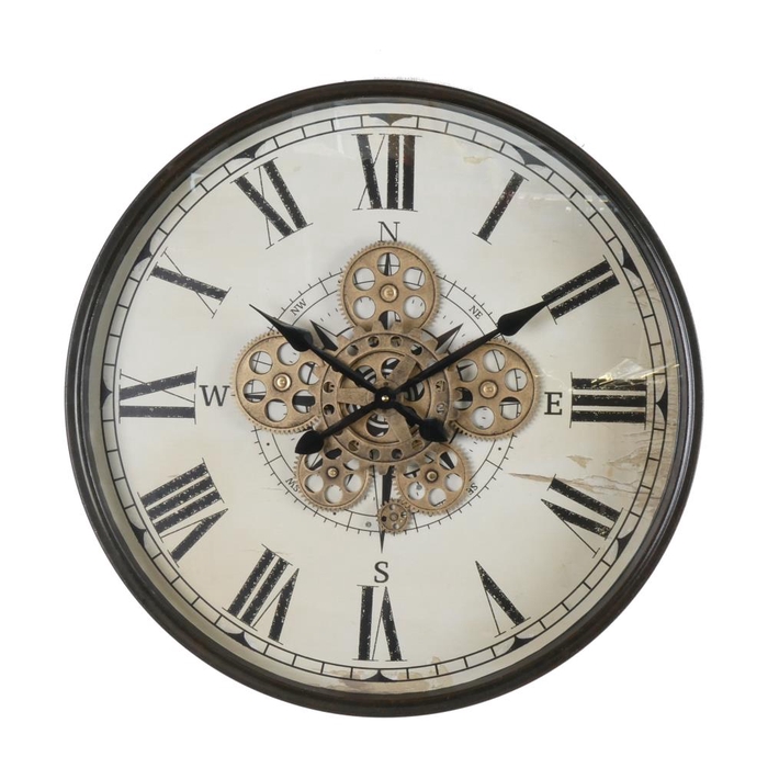 <h4>Clock Gear Ø60cm Black 99469</h4>