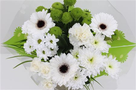 <h4>Bouquet 9-10 stem white</h4>