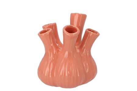 <h4>Aglio Shiny Old Pink Vase 17x20cm</h4>